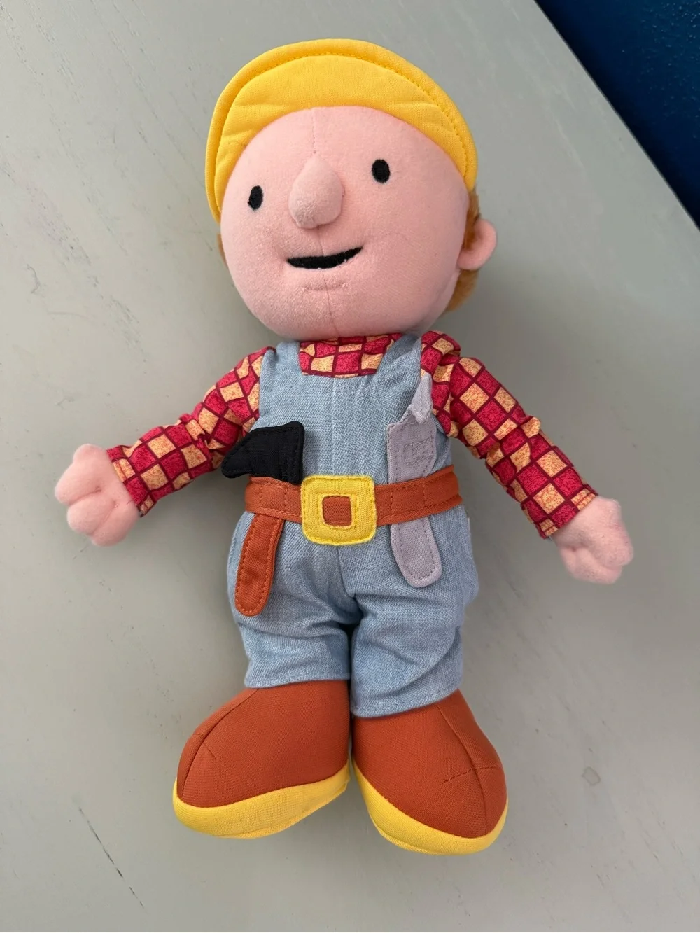 Vintage 2001 Hasbro Bob the Builder Playskool Plushie Stuffed Animal 11